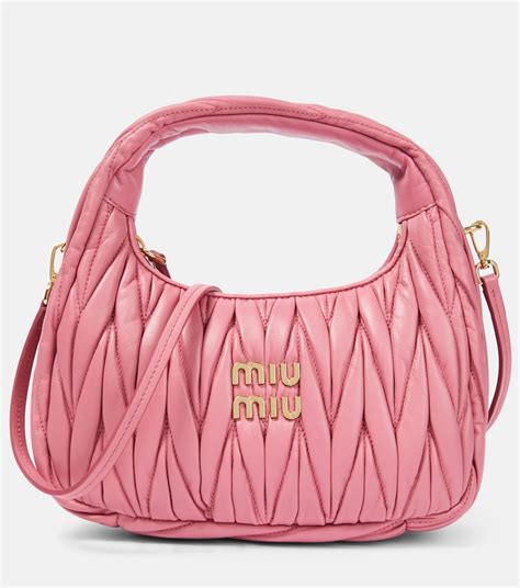 miu miu pink slingbag|miumiu clutch bag.